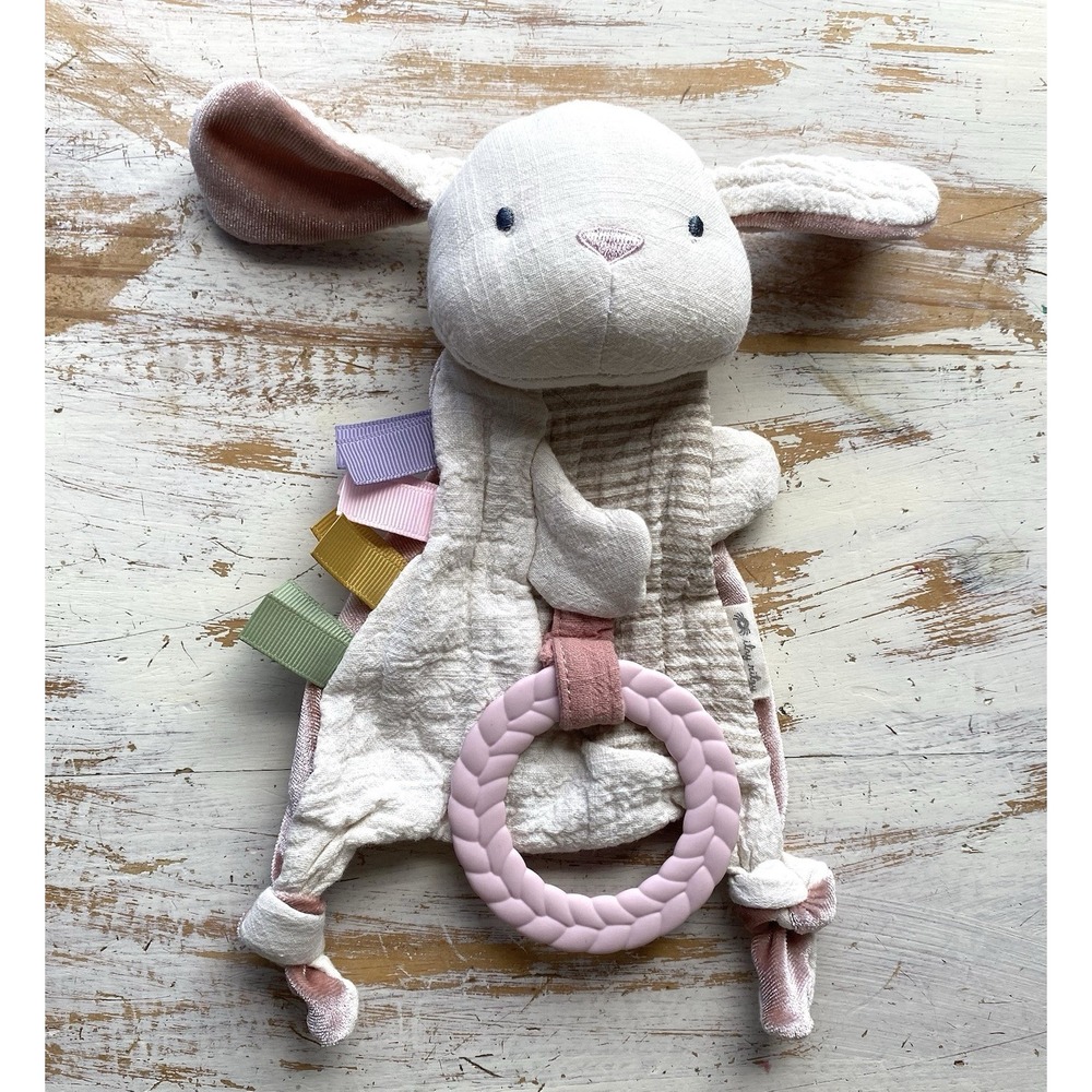 Itzy Ritzy - Bitzy Crinkle Sensory Toy Bunny with Crinkle Sound for Babies